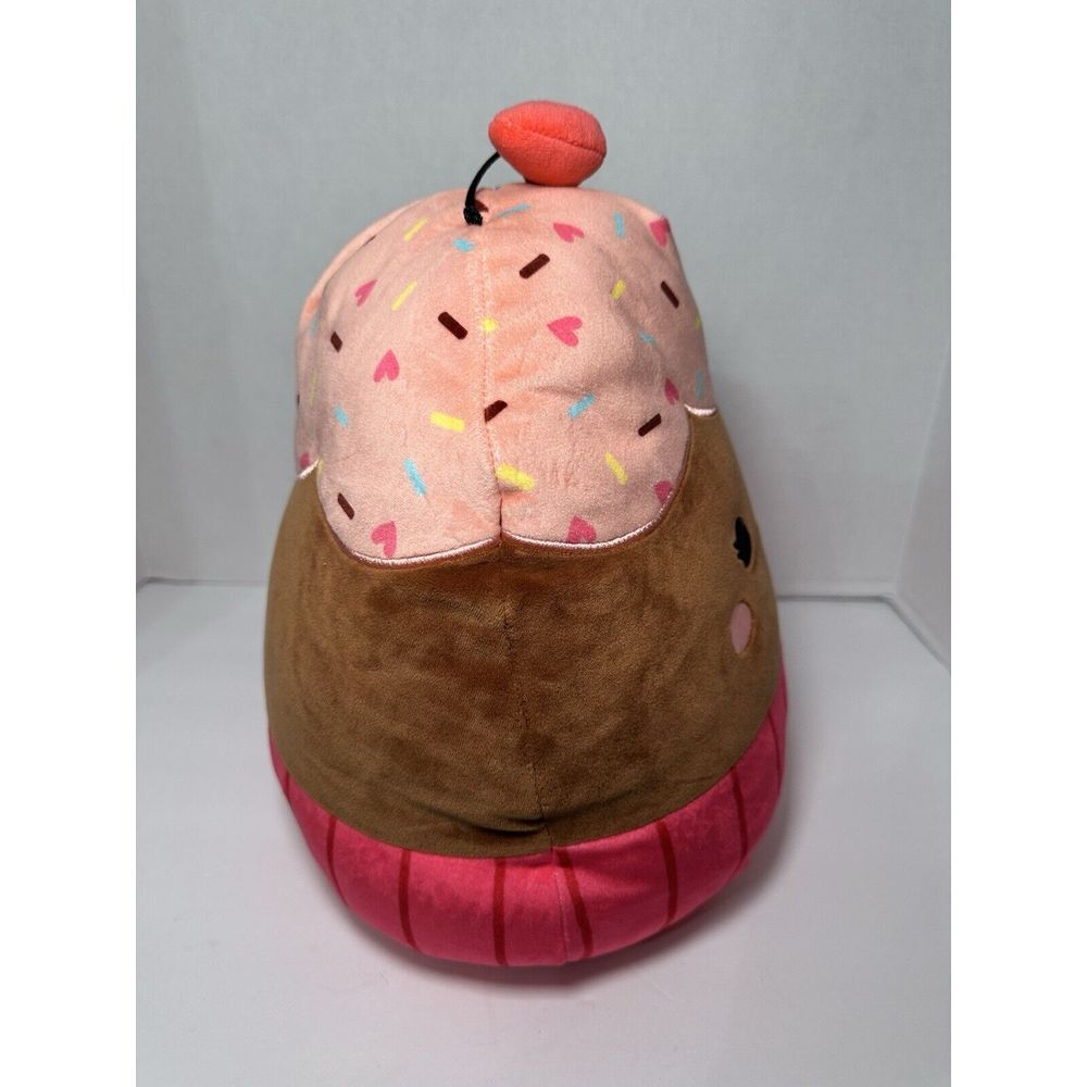 Squishmallow 12" Valentine's Ottie Cupcake PLUSH NEW‎ - Picture 8 of 12